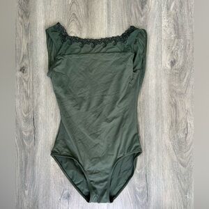 Green Dance Leotard- Ballet Rosa- Size small